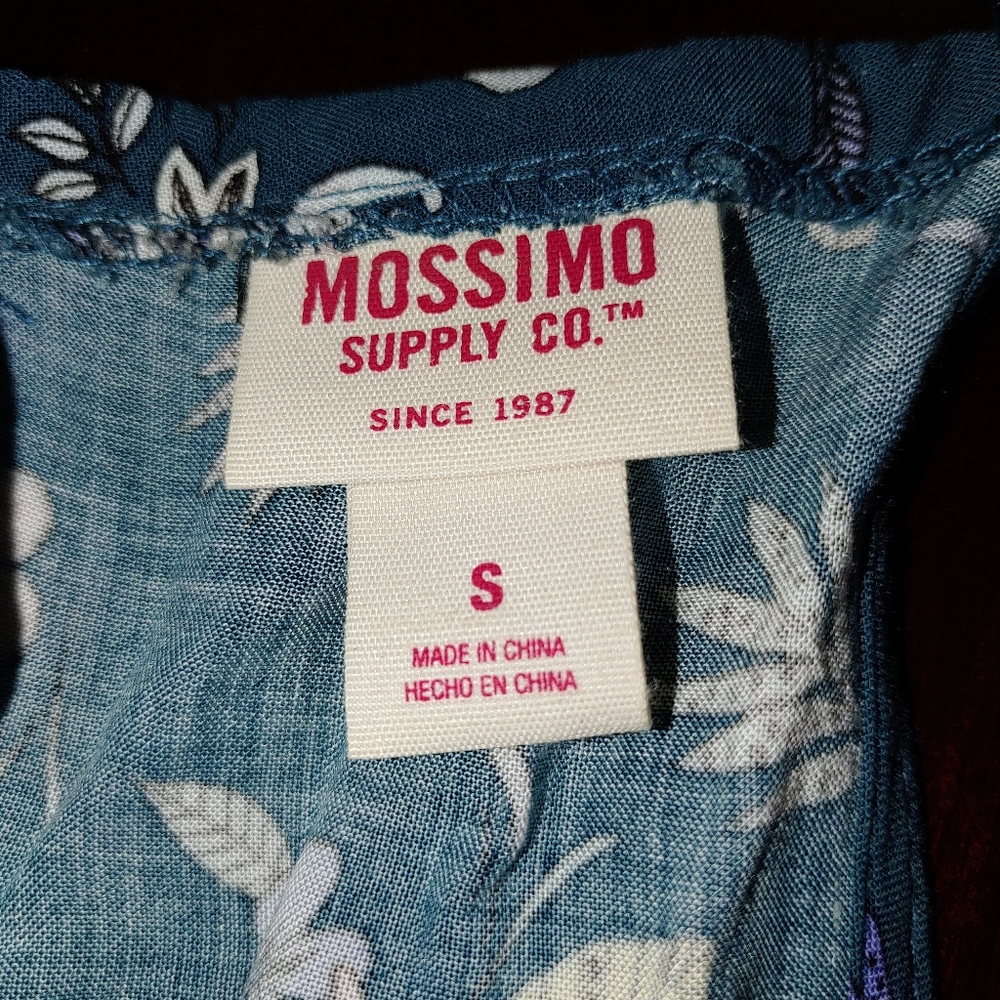 Mossimo size small green floral dress - Picture 3 of 3